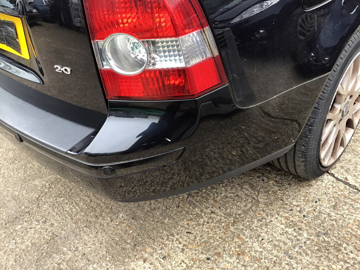 VOLVO V50 ESTATE REAR BUMPER BLACK SAPPHIRE METALLIC 2005 20138