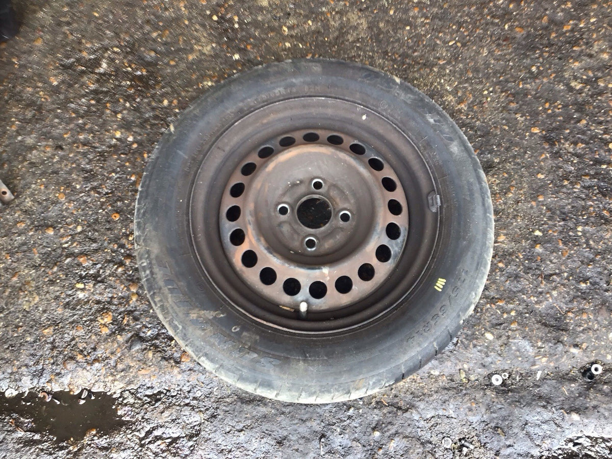 HONDA JAZZ MK2  SPARE WHEEL 14''  STEEL RIM TYRE 175X65X14  2002 20080