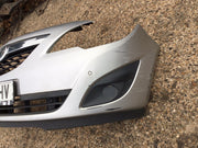 VAUXHALL MERIVA B FRONT BUMPER IN SILVER PAINT CODE Z157 2AU 2010 20178