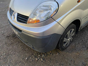 RENAULT TRAFIC FRONT BUMPER SILVER 2006 20093