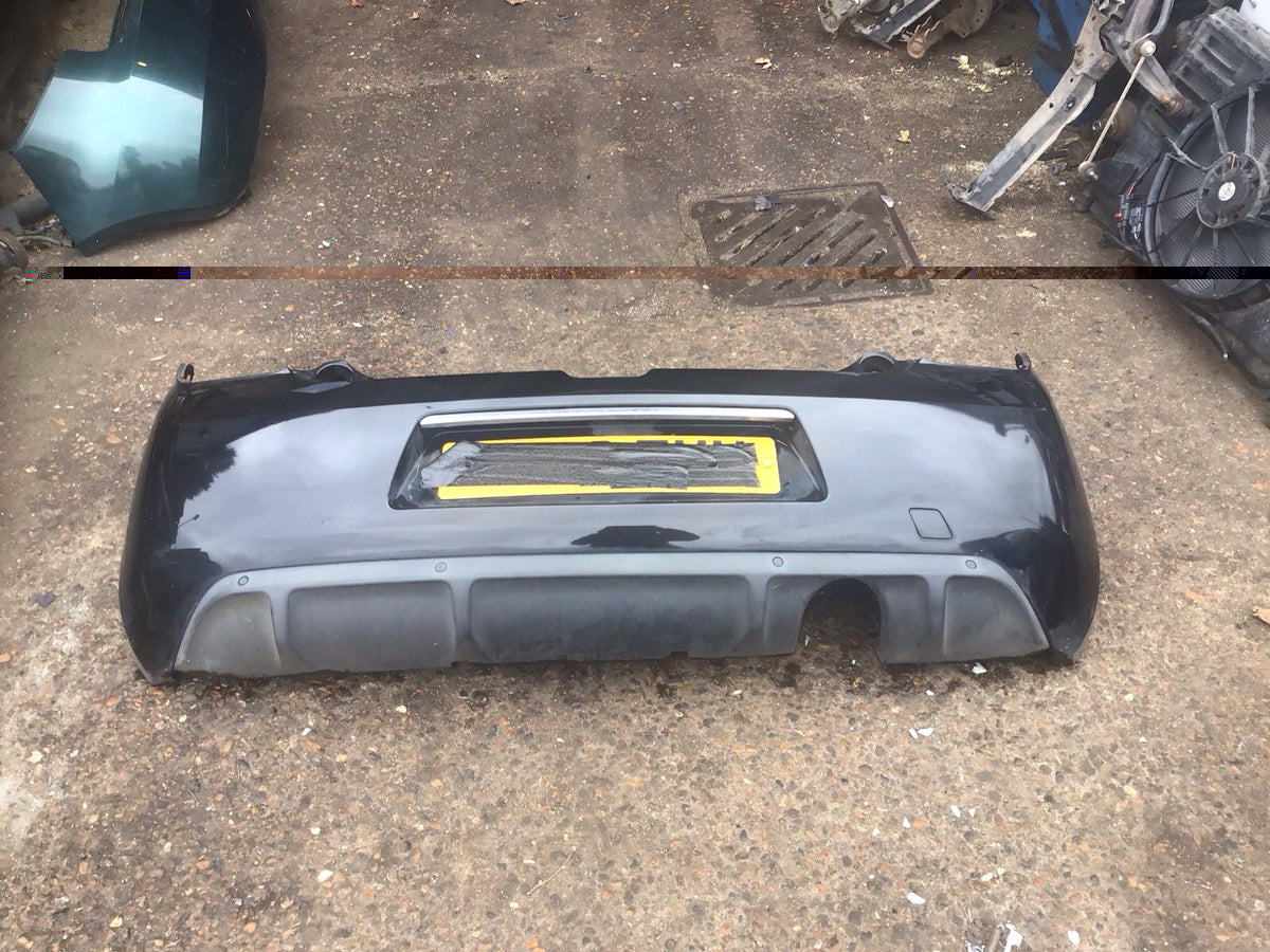 CITROEN DS3 REAR BUMPER BLACK PERLA PAINT CODE KTV 2010 20150