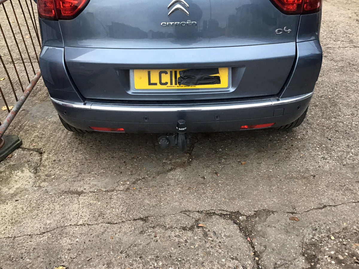  CITROEN C4 PICASSO REAR BUMPER IRON GRAY METALLIC PAINT CODE EZW 2010 20130