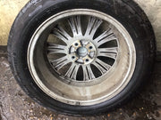 VAUXHALL CORSA ALLOY WHEEL 16'' 13298019 AND TYRE 195X55X16 2006 201412