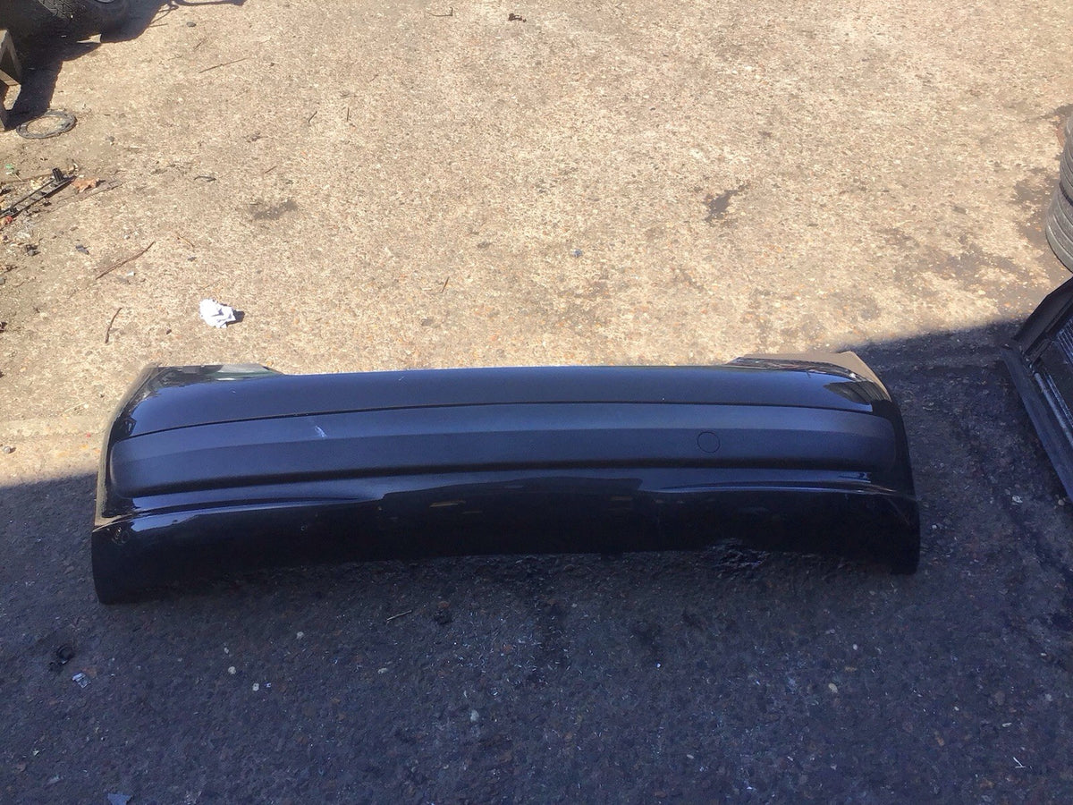 PEUGEOT 207 REAR BUMPER  OBSIDIAN BLACK EXL 2006 20121