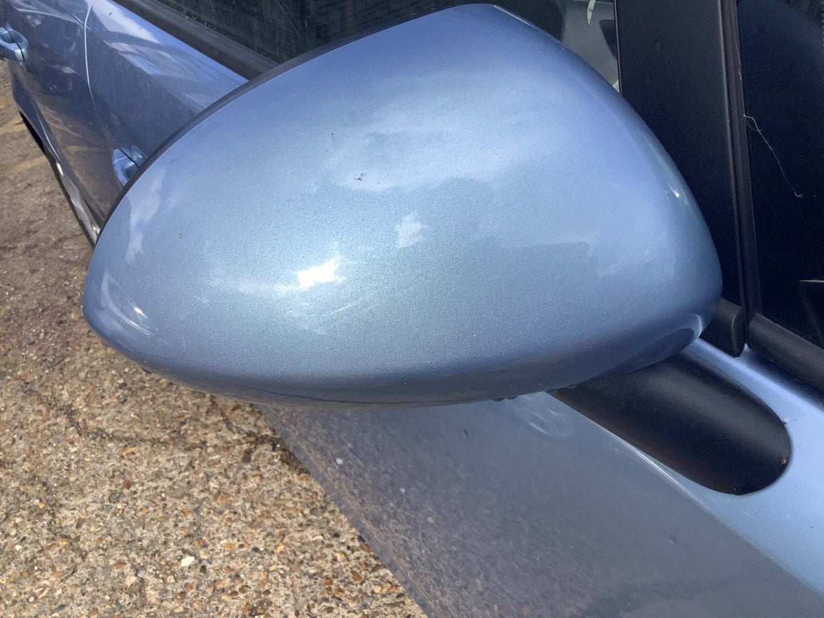 VAUXHALL CORSA D DRIVERS SIDE O/S WING MIRROR CRINAN BLUE Z22R 2006 20144