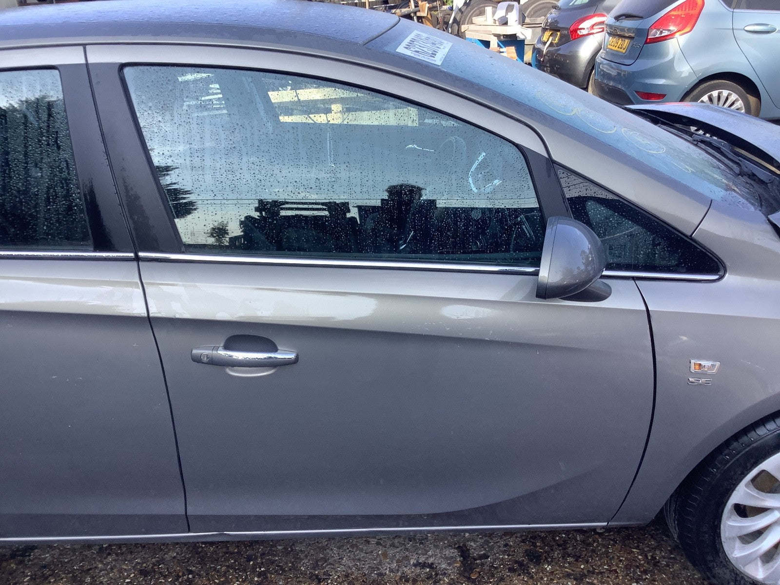 CORSA E DRIVERS SIDE FRONT DOOR N/S PEPPERDUST METALLIC Z40W 5 DOOR 15 20191