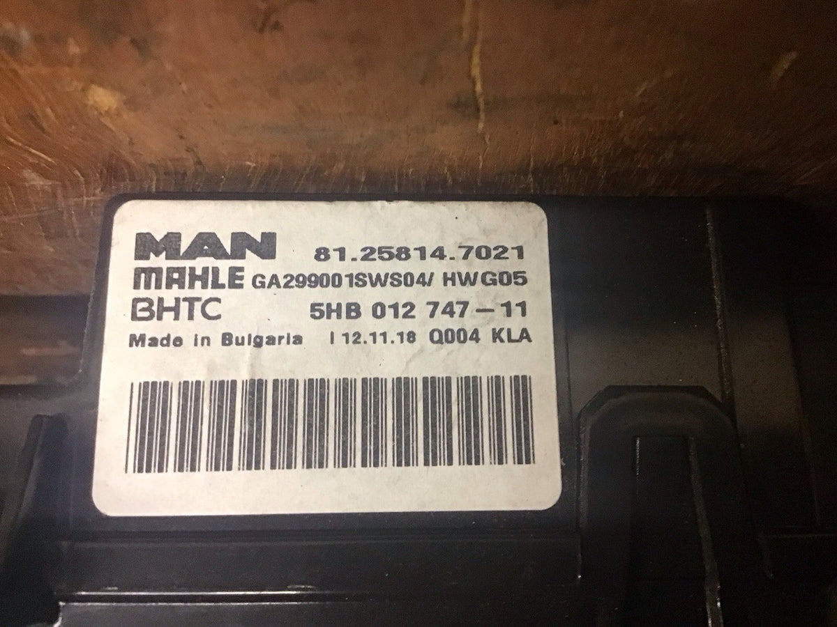 MAN TGX TGS  CONTROL UNIT 81.25814.7021  81258147021 EURO 6 2015 20203