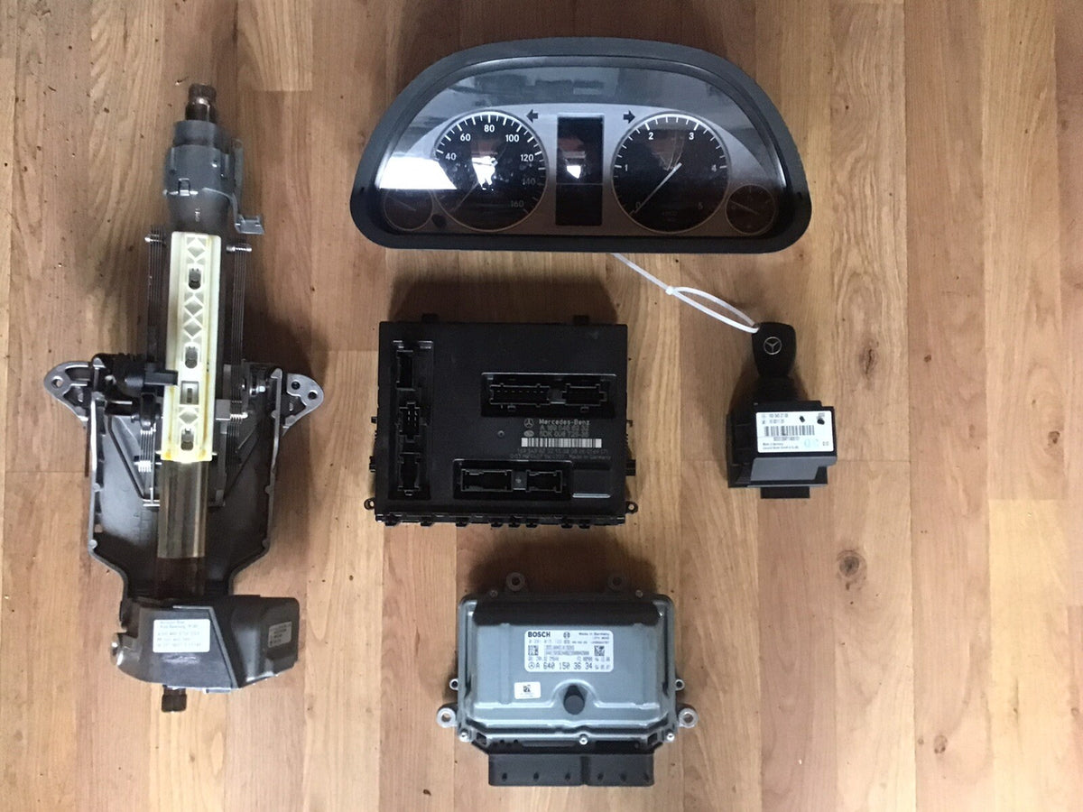MERCEDES B180 2.0 DIESEL CDI ECU KIT A6401503634 2005 20110