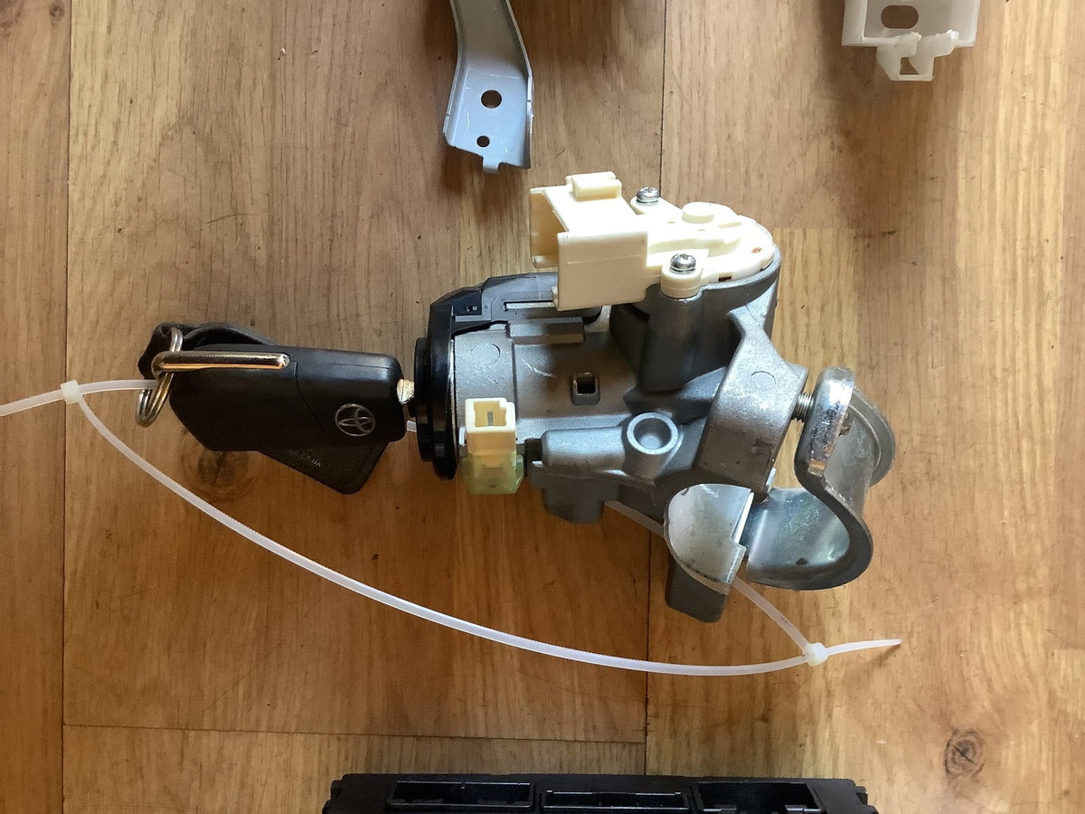 TOYOTA VERSO 1.6 DIESEL ECU KIT 9667199780 CODE 1WW 2013 201815