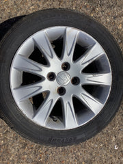 HONDA  JAZZ MK2 ALLOY WHEEL 15'' TYRE 185X55X15 SAA 560F 2002 20093