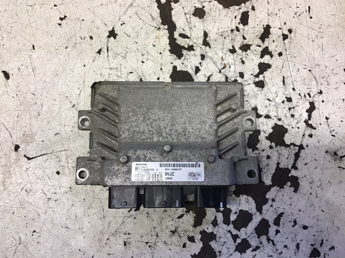 FORD FIESTA MK7 1.25 PETROL ENGINE ECU BV21 12A650 FC 9VJC 2008 20120