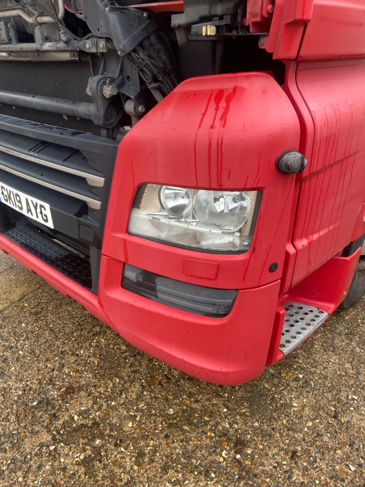 MAN TGX  24.460 FRONT BUMPER COMPLETE 2015 20206