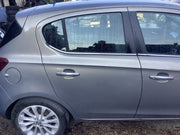 CORSA E DRIVERS SIDE REAR DOOR N/S PEPPERDUST METALLIC Z40W 5 DOOR 15 20192