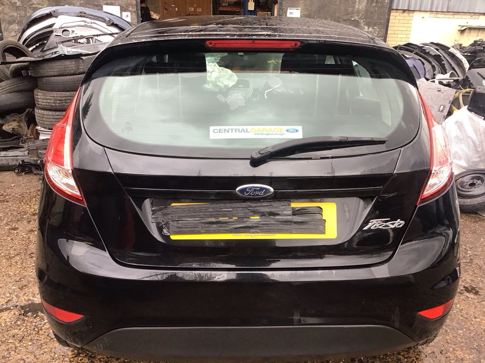 FORD FIESTA MK7  TAILGATE PANTHER BLACK  2009 20170