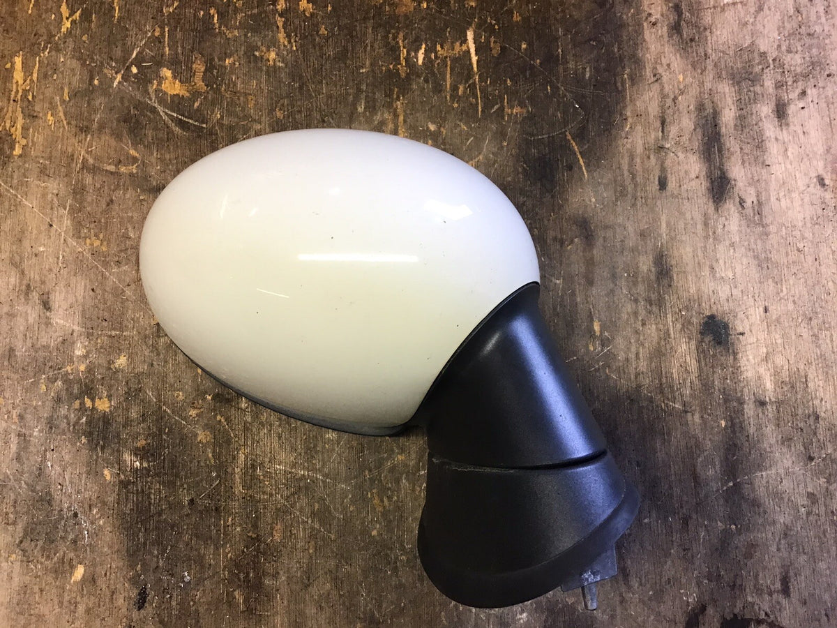 BMW MINI R56 DRIVER'S SIDE O/S DOOR MIRROR PEPPER WHITE 850 2007 20131