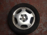 MERCEDES E CLASS W210 ALLOY WHEEL 16'' TYRE 215X55X16 2104010402 1995 20021