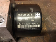 VOLKSWAGEN GOLF MK6 ABS PUMP MODULE 1K0614517K ATE 10.0206 0142.4 2009 20123