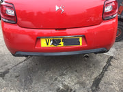 CITROEN DS3 REAR BUMPER ADEN RED PAINT CODE KKN 2010 20150