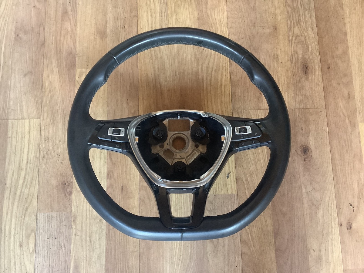 VOLKSWAGEN POLO 6R STEERING WHEEL 6C0419091BP 2014 20171