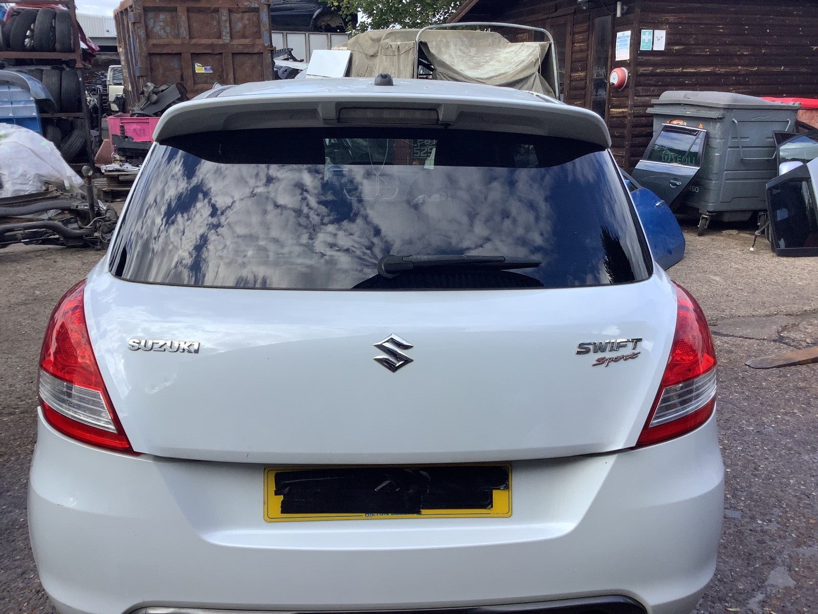 SUZUKI SWIFT SPORT MK3 TAILGATE WHITE MICA ZNL 2010 20170