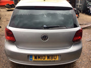VOLKSWAGEN POLO 6R TAILGATE REFLEX SILVER LA7W 2009 20170