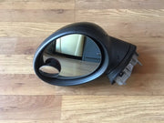 BMW MINI R56 PASSENGER'S SIDE N/S DOOR MIRROR BLACK 2006 20121