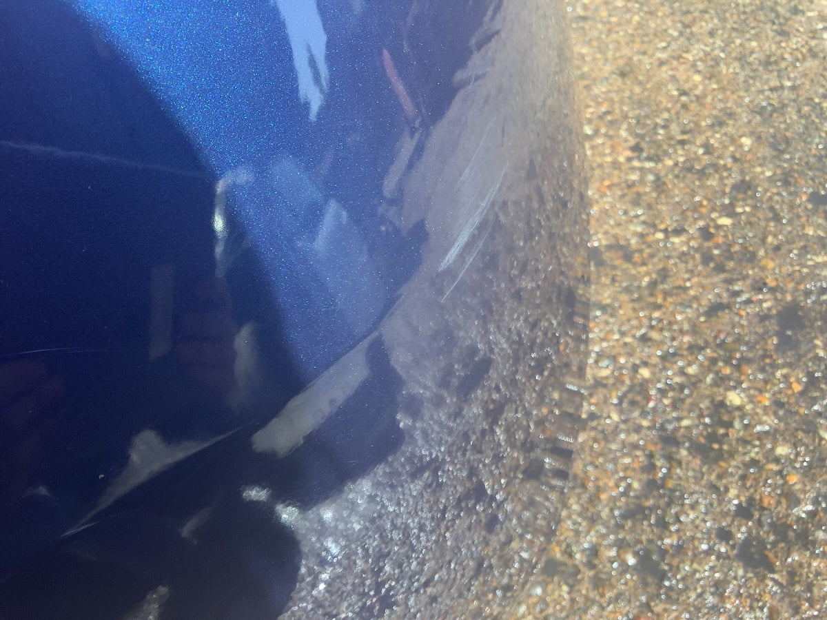 TOYOTA YARIS MK2 REAR BUMPER LEXUS DARK BLUE 8P4 3 DOOR 2006 20106