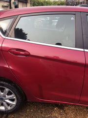 FORD FIESTA MK7 DRIVER'S SIDE O/S REAR DOOR M9 HOT MAGENTA 2008 20178