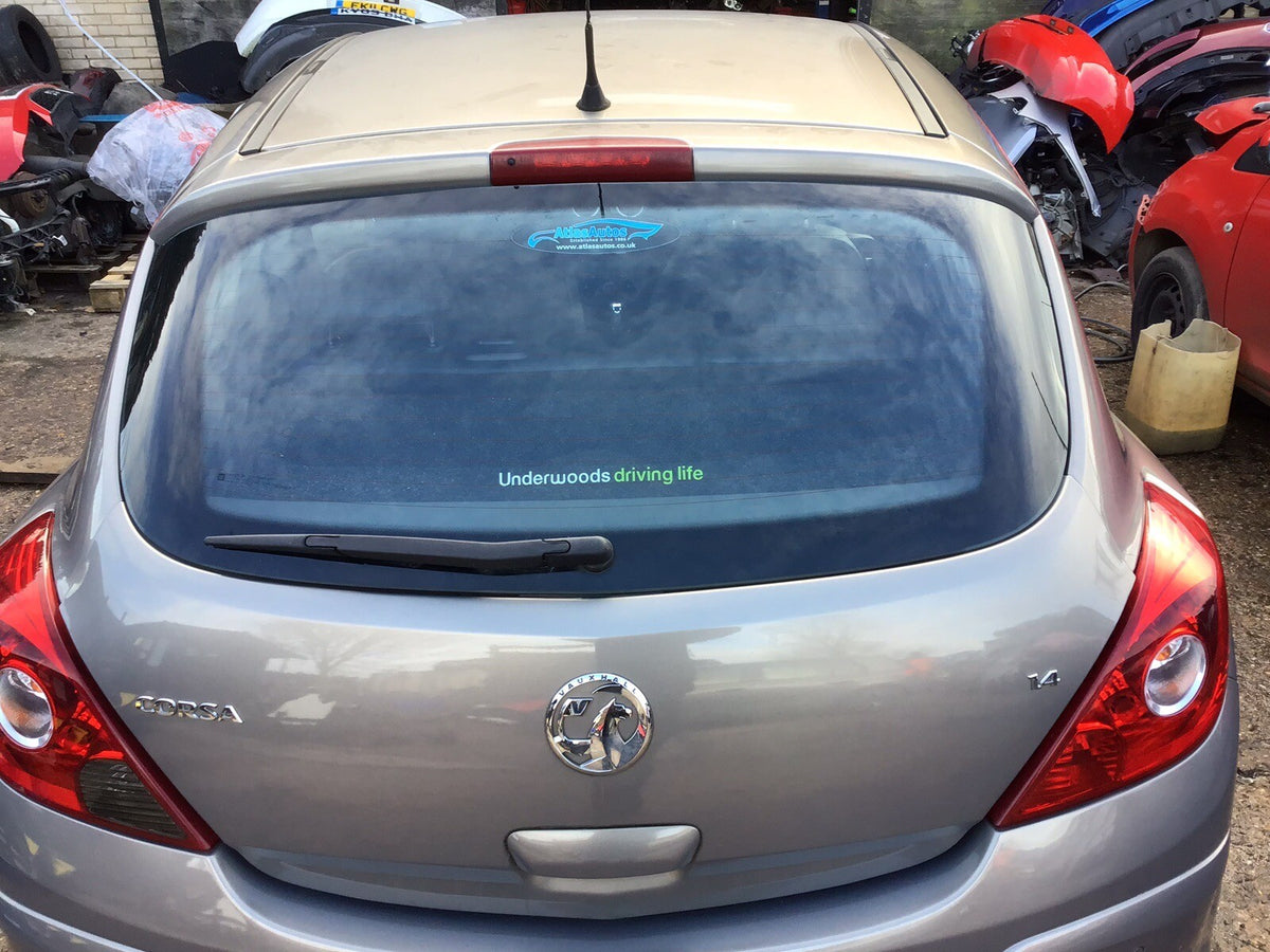 VAUXHALL CORSA D TAILGATE  PEPPERDUST METALLIC Z40W 3 DOOR MODEL 2006 20140