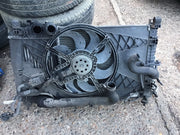 VAUXHALL MERIVA B 1.4 TURBO RADIATOR PACK RADIATOR FAN 13330996 2010 201710