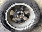 VOLKSWAGEN POLO 9N3 ALLOY WHEEL 15'' 6Q0601025R WITH TYRE 195X55X15 2005 20098