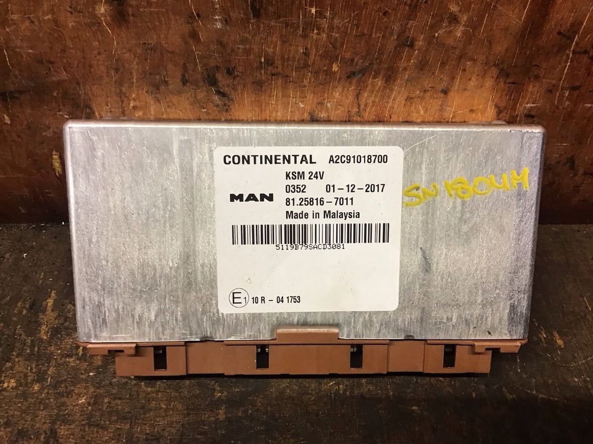 MAN TGX TGS KSM CONTROL UNIT 81.25816 7011 A2C91018700 EURO 6 2015 20200