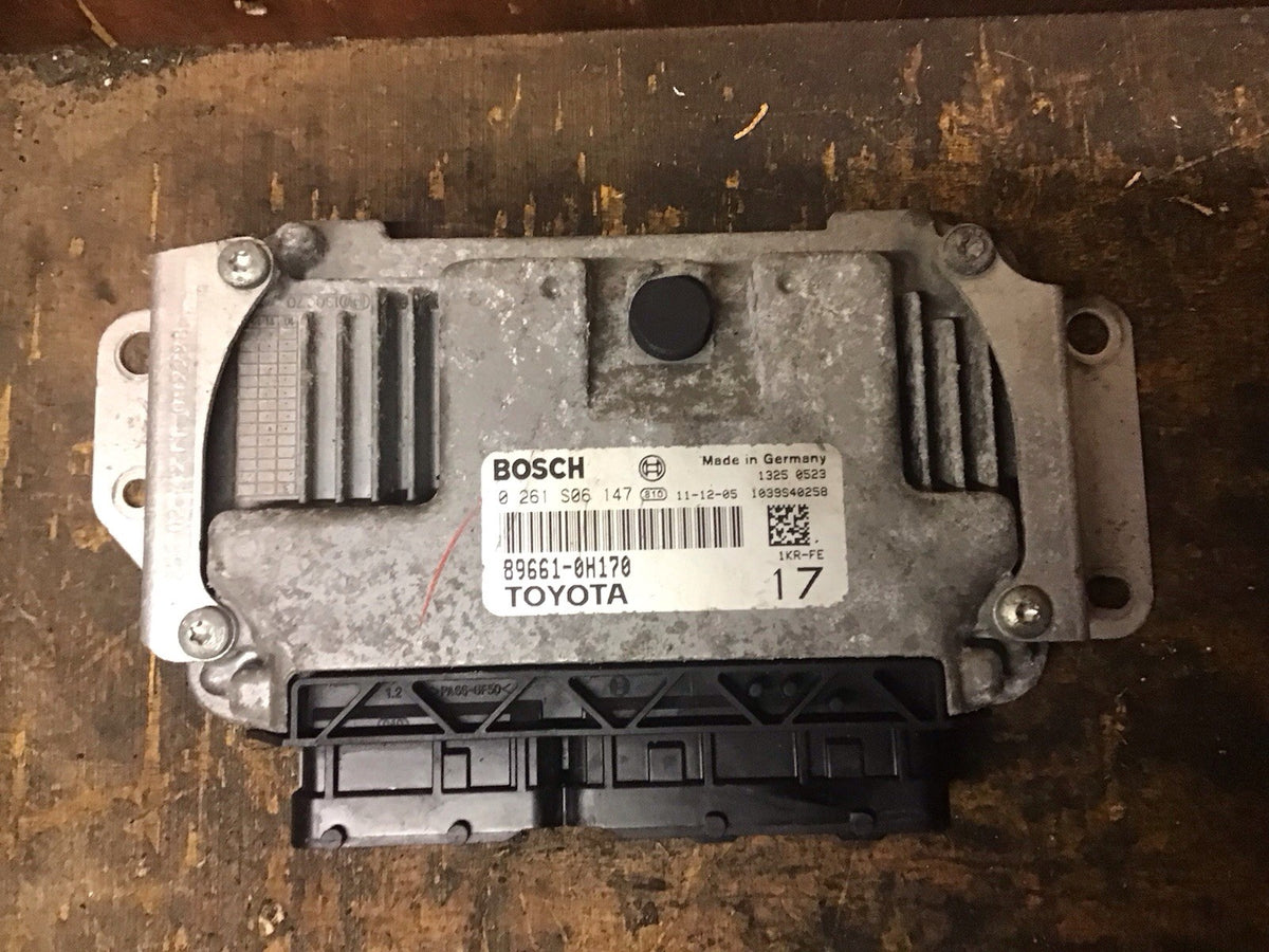 TOYOTA AYGO MK1 1.0 PETROL ENGINE CONTROL UNIT ECU 89661 0H170 1KE FE 2005 20123