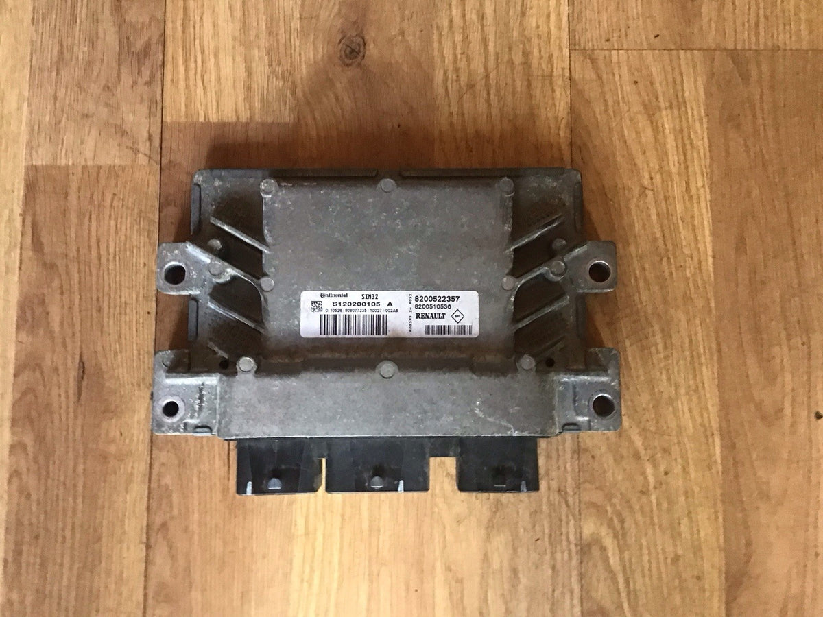 RENAULT CLIO MK3 1.2 PETROL ECU CONTROL MODULE S120200105 2006 20122