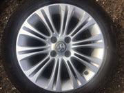 VAUXHALL CORSA ALLOY WHEEL 16'' 13298019 AND TYRE 195X55X16 2006 20143