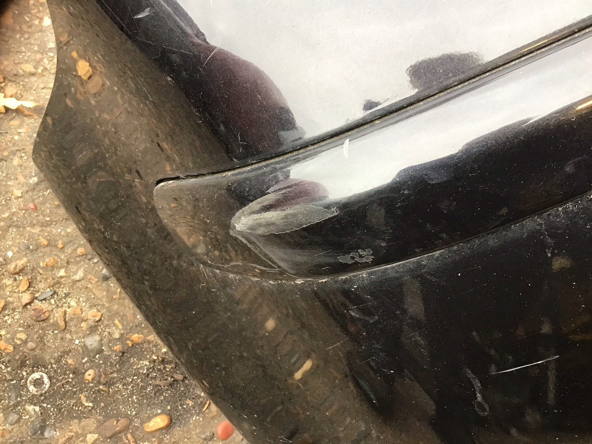 VOLKSWAGEN POLO 9N3 REAR BUMPER BLACK PEARL LC9X 2005 200810