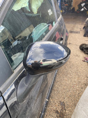 FIAT 500 PASSENGERS SIDE N/S DOOR MIRROR BLACK NERO CARBONE 876 2009 20163