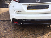 HONDA CIVIC MK9 REAR BUMPER IN WHITE ORCHID NH788P 2012 20173