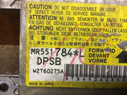 MITSUBISHI SHOGUN MK3 AIRBAG CONTROL MODULE ECU MR551784 2000 20063