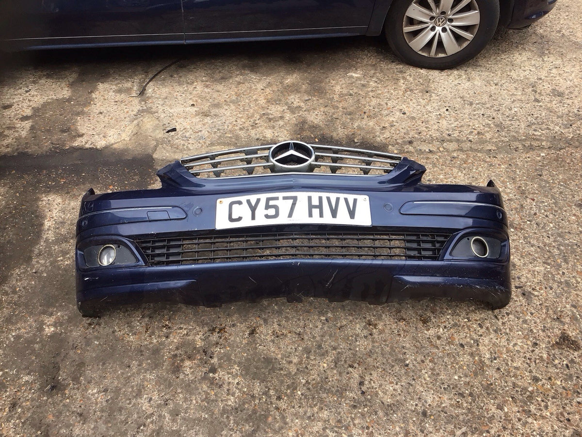 MERCEDES W245 W169 FRONT BUMPER ATOLL BLUE 375  2005 20080