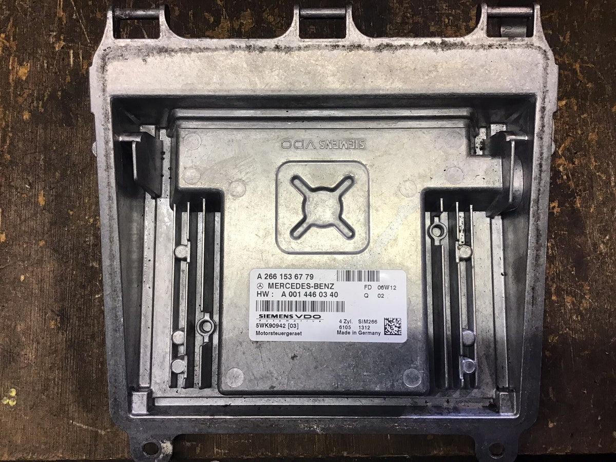 MERCEDES A CLASS W169 1.5 PETROL ENGINE CONTROL UNIT ECU A2661536779 2005 20121