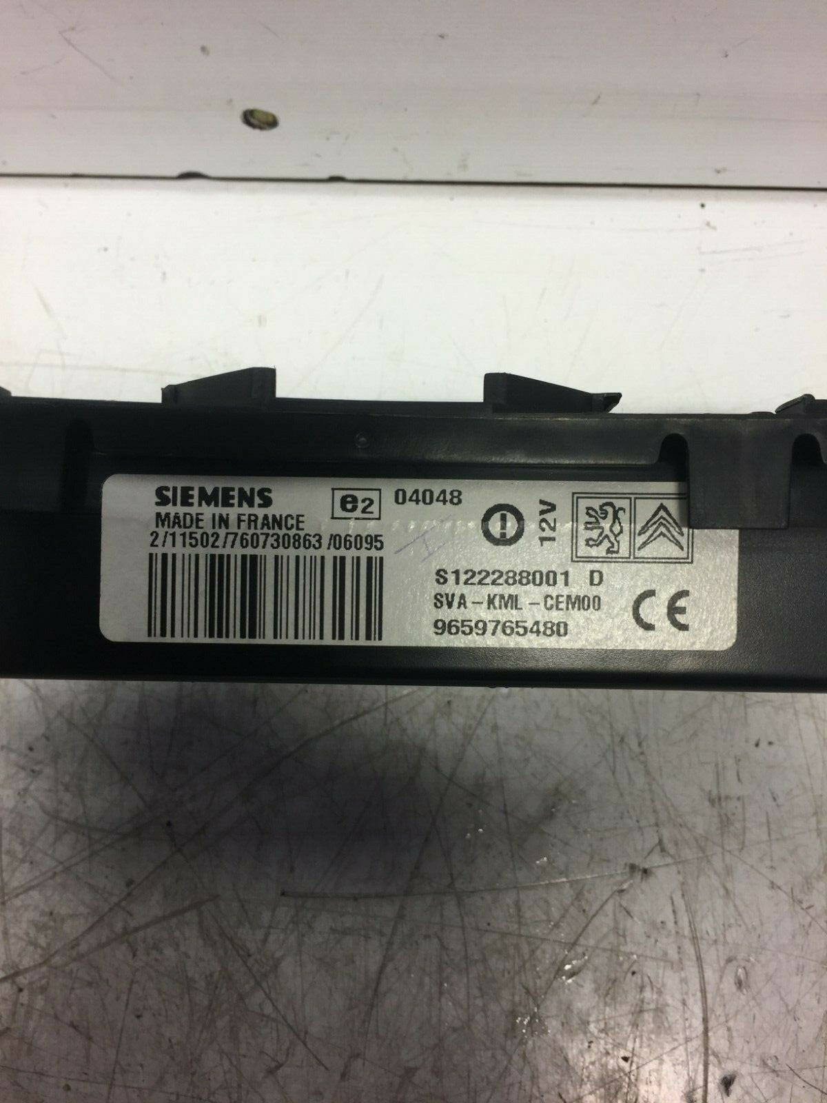 PEUGEOT 407,CITROEN C5 BLUETOOH ECU CONTROL MODULE 9659765480 S122288001 D3
