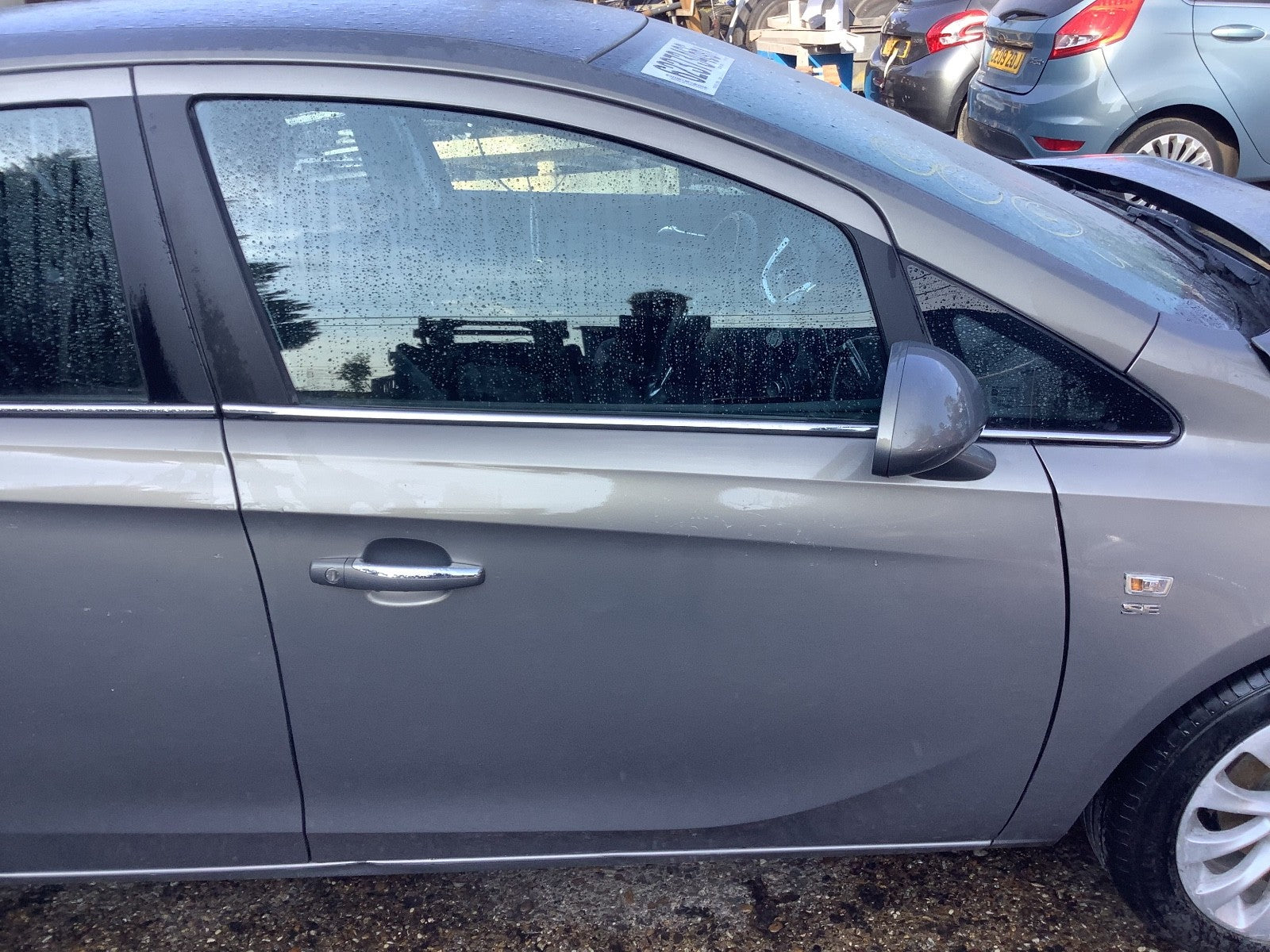 CORSA E DRIVERS SIDE FRONT DOOR N/S PEPPERDUST METALLIC Z40W 5 DOOR 15 20190