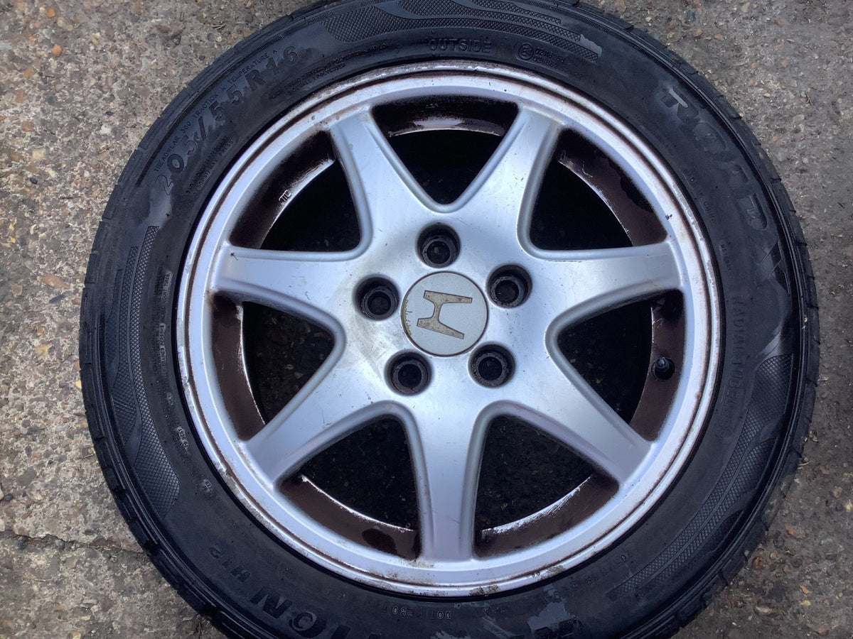 HONDA ACCORD MK7 ALLOY WHEEL 16'' TYRE 205X55X16 2003 20084