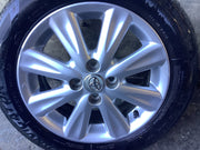 TOYOTA YARIS MK2 ALLOY WHEEL 15'' TYRE 185X60X15 42611 0D240 2006 20113