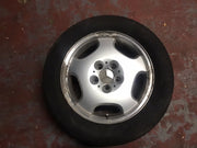 MERCEDES E CLASS W210 ALLOY WHEEL 16'' TYRE 215X55X16 2104010402 1995 20022