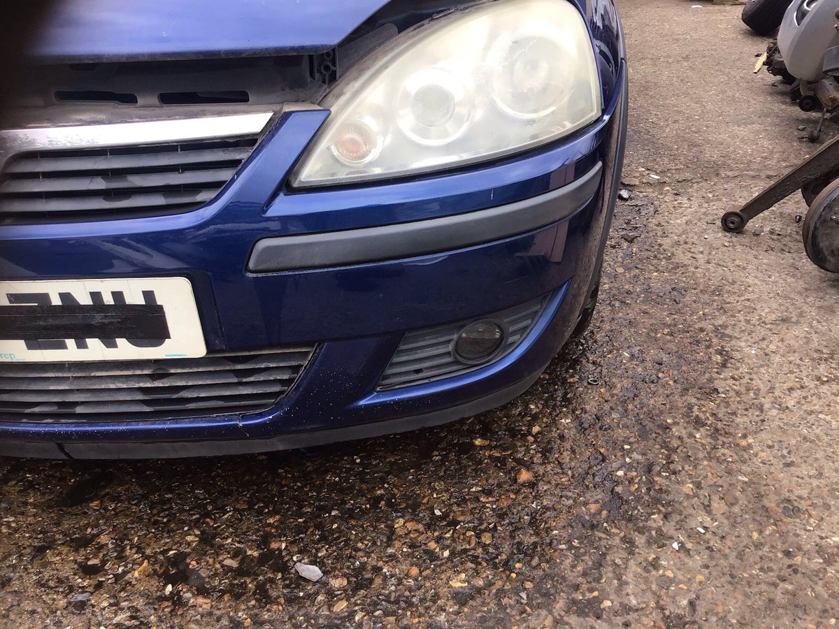CORSA C FRONT BUMPER ULTRABLAU METALLIC Z21B  2001 20067