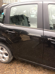 CITROEN C3 DRIVERS SIDE O/S REAR DOOR IN NOIR OBSIDIAN CODE EXLD 5 DOOR 09 20164