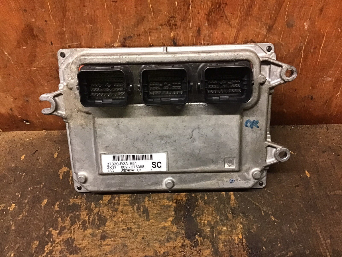 HONDA CIVIC MK9 1.8 PETROL ENGINE CONTROL UNIT ECU 37820 R3A E51 2012 20170