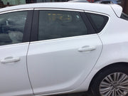 VAUXHALL ASTRA J PASSENGER'S SIDE N/S REAR DOOR SUMMIT WHITE Z40R 2010 20141
